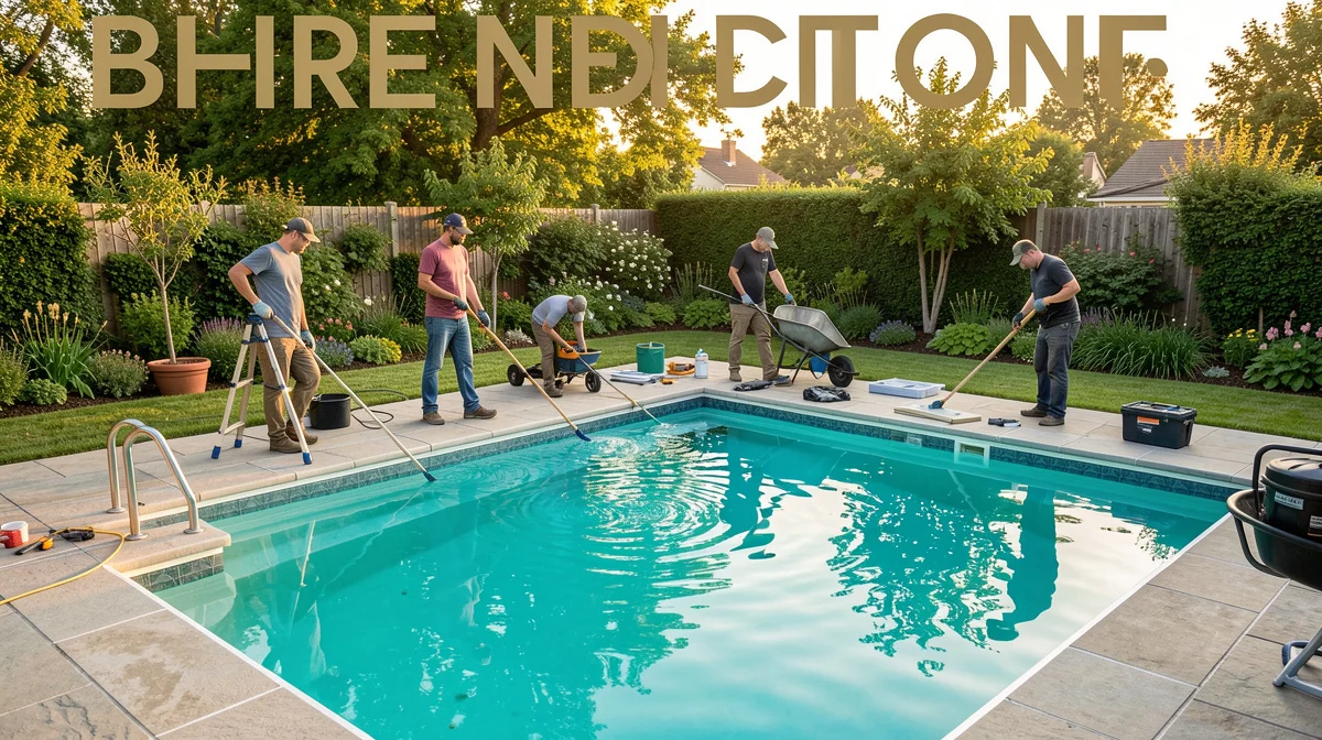 DIY-Poolbau vs. Fachbetrieb: Wo die Grenze liegt