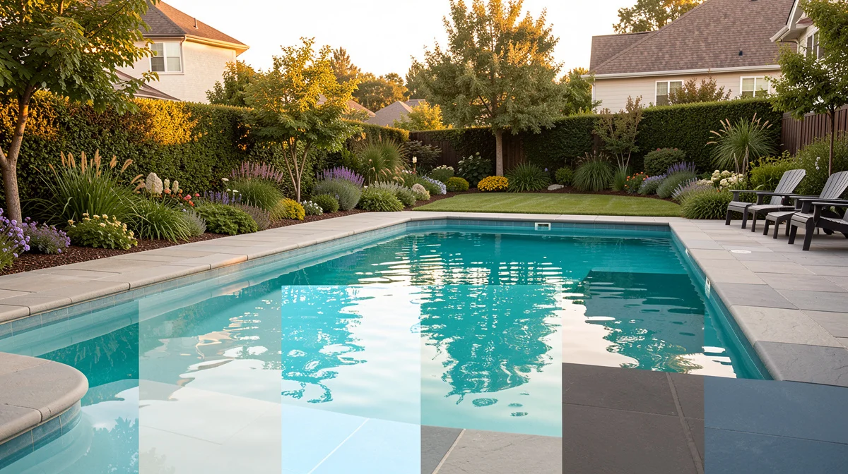 Poolfarbe und Wasseroptik: So wirkt Ihr Becken im Alltag