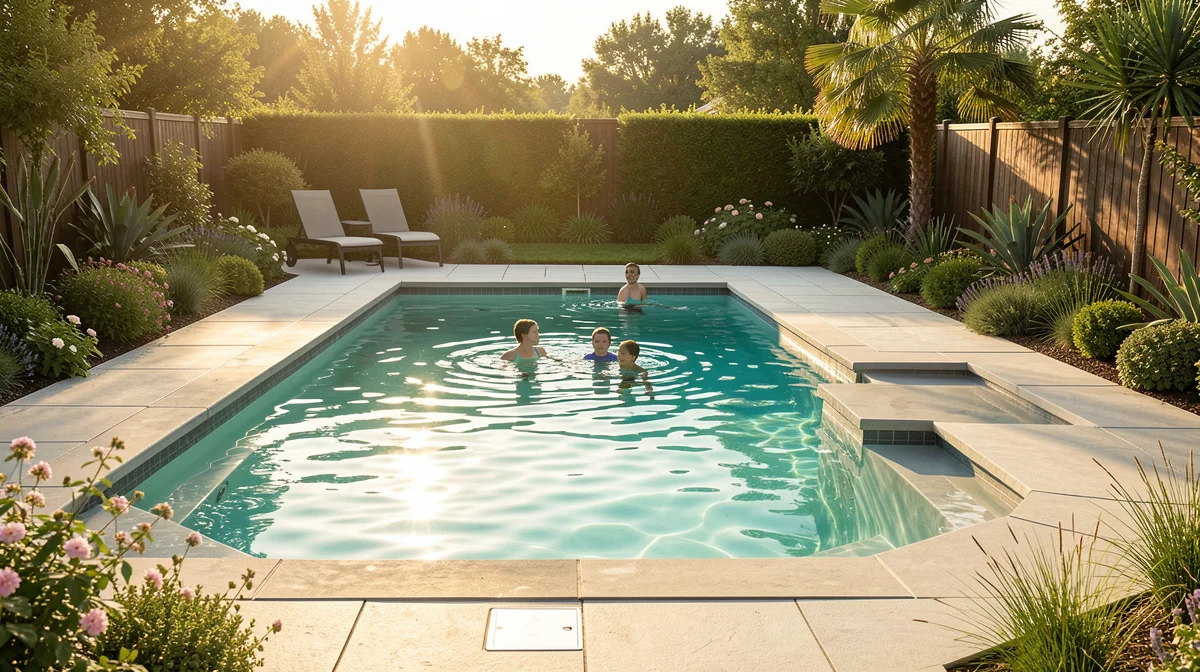 Poolgröße und Tiefe: So finden Familien die passenden Maße