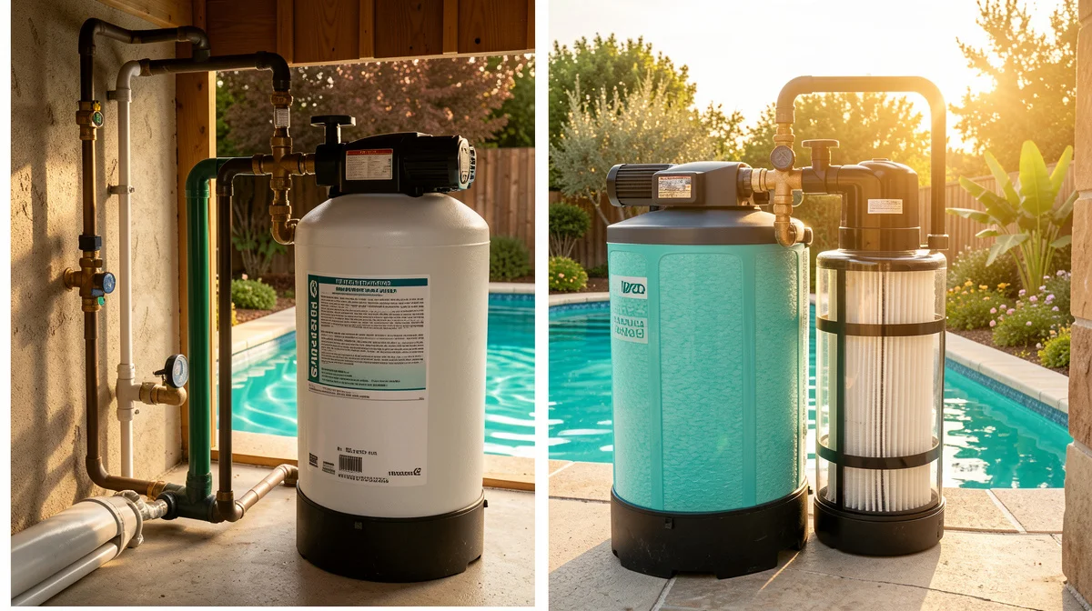 Sandfilter vs. Kartuschenfilter: Vor- und Nachteile im Vergleich